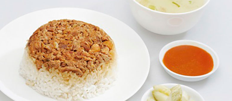 Nasi Tim Ayam Kampung Spesial