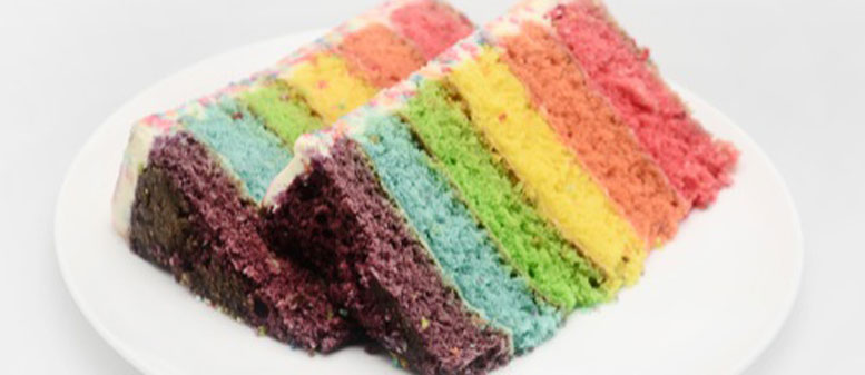 Rainbow Cake (Top Grade)